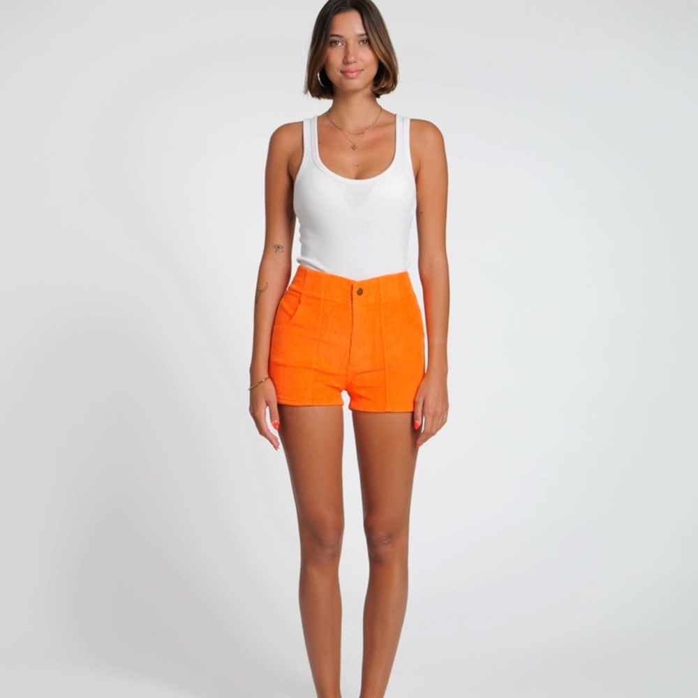 Orange Women's Shorts, New without tags